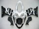 Comprare Carena Moto Honda CBR600 F4i 2004-2007 - Bianco Nero Lucido