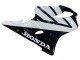 Comprare Carena Moto Honda CBR600 F4i 2004-2007 - Bianco Nero Lucido