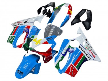 Comprare Carena Moto Honda CBR600 F4i 2004-2007 - Bianco Blu Verde Rosso