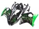 Comprare Carena Moto Honda CBR1100XX Blackbird 1996-2007 - Nero Lucido Verde Fiamma