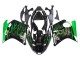 Comprare Carena Moto Honda CBR1100XX Blackbird 1996-2007 - Nero Lucido Verde Fiamma