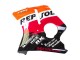 Comprare Carena Moto ABS Honda CBR1100XX Blackbird 1996-2007 - Arancia Bianco Rosso Nero Lucido Repsol