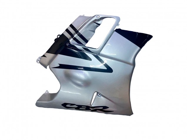 Comprare Carena Moto Honda CBR600 F2 1991-1994 - Argento Nero Lucido