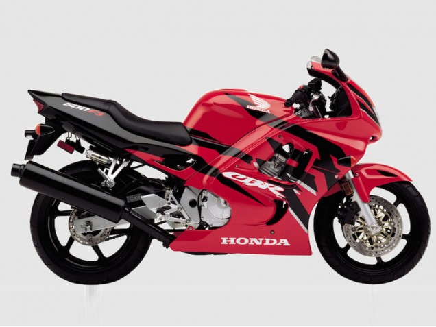 Comprare Carena Moto Honda CBR600 F3 1997-1998 - Rosso Nero Lucido