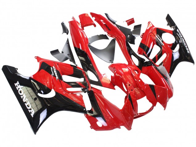 Comprare Carena Moto Honda CBR600 F3 1997-1998 - Rosso Nero Lucido