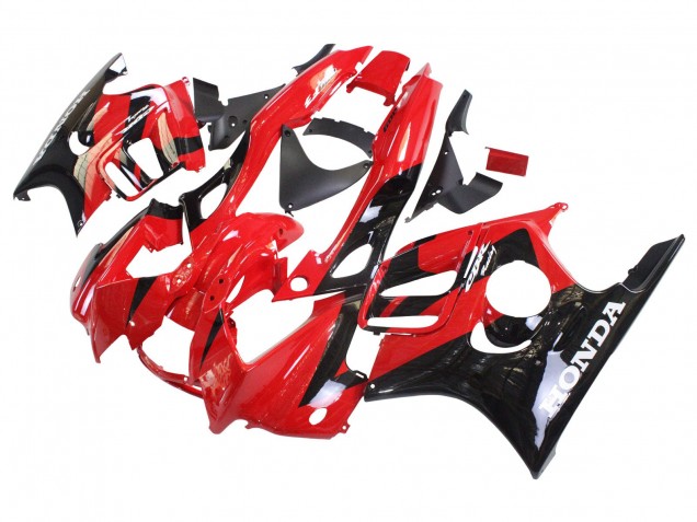 Comprare Carena Moto Honda CBR600 F3 1997-1998 - Rosso Nero Lucido