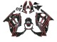 Comprare Kit Carena Moto Honda CBR600 F3 1997-1998 - Rosso Nero Lucido