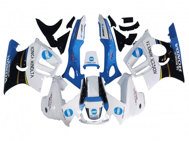 Comprare Carena Moto Honda CBR600 F3 1997-1998 - Bianco Blu Nero Lucido