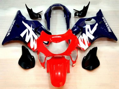 Comprare Carena Moto Honda CBR600 F4 1999-2000 - Rosso Blu Scuro Viola