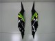Comprare Carena Moto Kawasaki ZX6R 2013-2018 - Verde Giallo Nero Lucido Nero Opaco