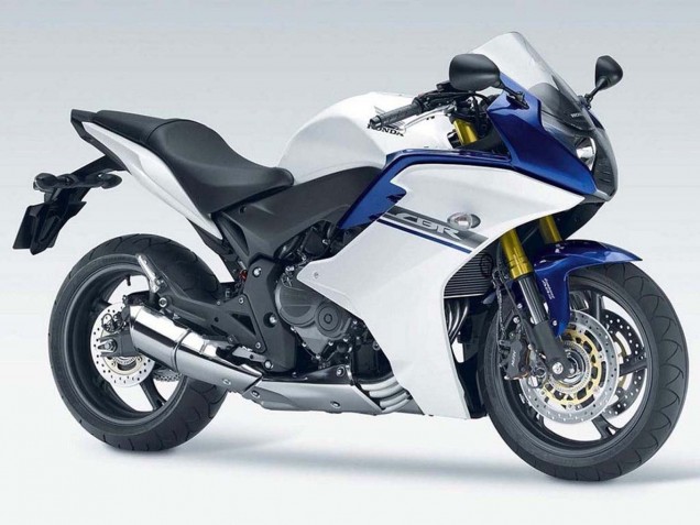 Comprare Carena Moto Honda CBR600F 2011-2013 - Bianco Blu