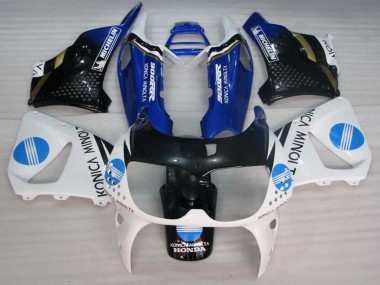 Comprare Carena Moto Honda CBR900RR 893 1994-1995 - Bianco Blu Nero Lucido Konica Minolta