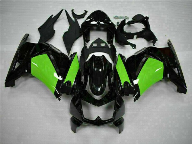 Comprare Carena Moto Kawasaki EX250 2008-2012 - Nero Lucido Verde