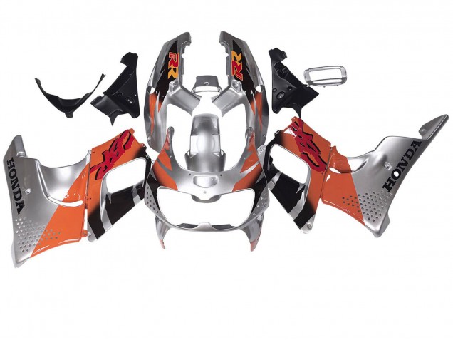Comprare Carena Moto Honda CBR900RR 893 1994-1995 - Argento Arancia Nero Lucido