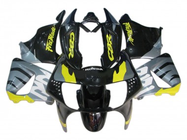 Comprare Carena Moto Honda CBR900RR 919 1998-1999 - Argento Giallo Nero Lucido Fireblade