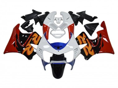 Comprare Carena Moto Honda CBR900RR 919 1998-1999 - Bianco Rosso Blu Nero Lucido