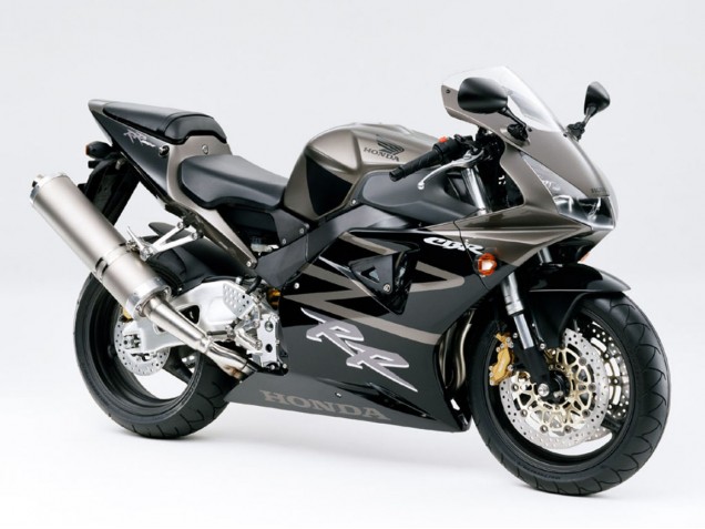 Comprare Carene Moto Honda CBR900RR 919 1998-1999 - Nero Lucido Bianco Decals
