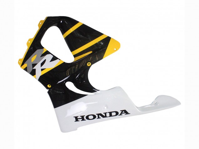 Comprare Carena Moto Honda CBR900RR 919 1998-1999 - Bianco Giallo Nero Lucido