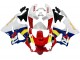 Comprare Carene Moto Honda CBR900RR 919 1998-1999 - Bianco Rosso Giallo Blu