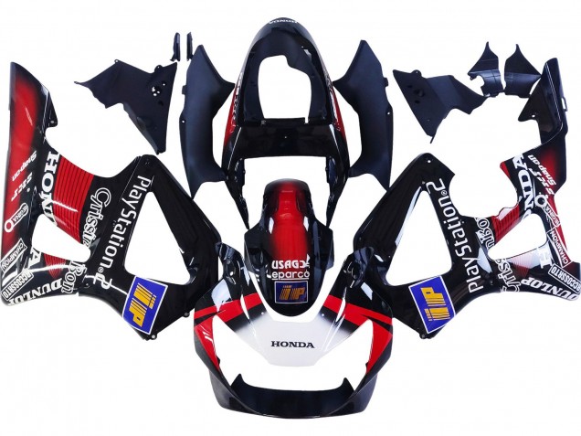 Comprare Carena Moto Honda CBR900RR 929 2000-2001 - Rosso Bianco Nero Lucido PlayStation 2