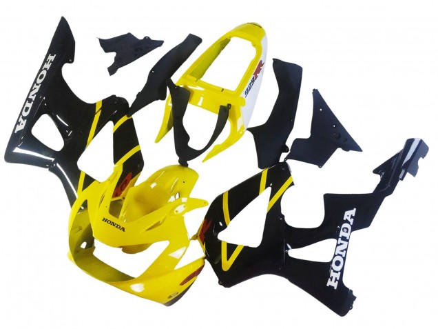 Comprare Carena Moto Honda CBR900RR 929 2000-2001 - Giallo Nero Lucido