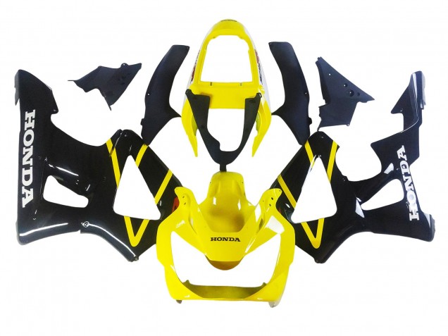 Comprare Carena Moto Honda CBR900RR 929 2000-2001 - Giallo Nero Lucido