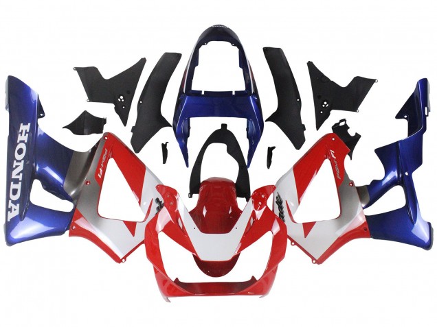 Comprare Carena Moto Honda CBR900RR 929 2000-2001 - Argento Rosso Blu