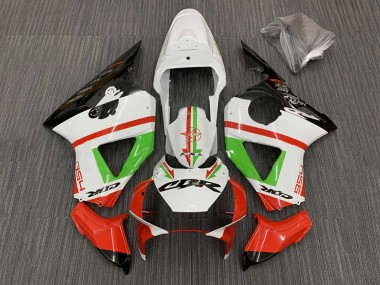 Comprare Carena Moto Honda CBR900RR 954 2002-2003 - Bianco Rosso Verde Nero Lucido