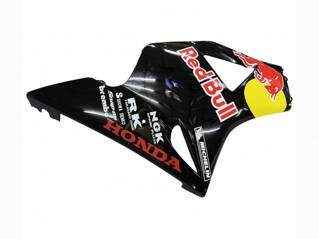Comprare Carena Moto Honda CBR900RR 954 2002-2003 - Nero Lucido Giallo Red Bull Michelin
