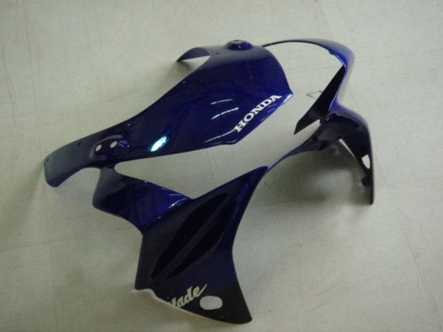 Comprare Kit Carena Moto Honda CBR900RR 954 2002-2003 - Blu Nero Lucido