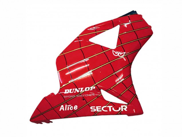 Comprare Carena Moto Honda CBR900RR 954 2002-2003 - Rosso Blu Scuro Dunlop