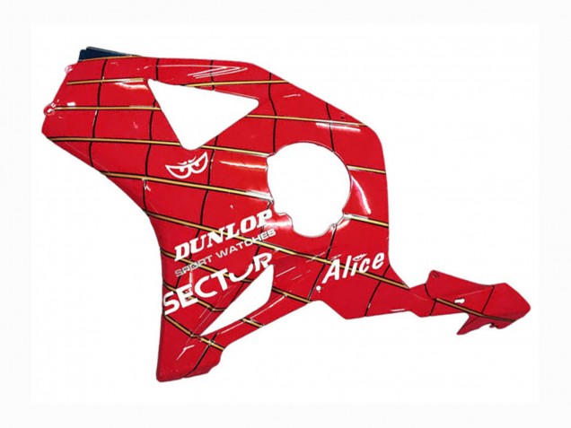 Comprare Carena Moto Honda CBR900RR 954 2002-2003 - Rosso Blu Scuro Dunlop