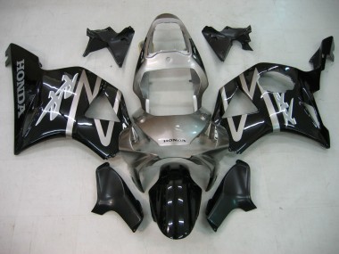 Comprare Carena Moto Honda CBR900RR 954 2002-2003 - Argento Nero Lucido