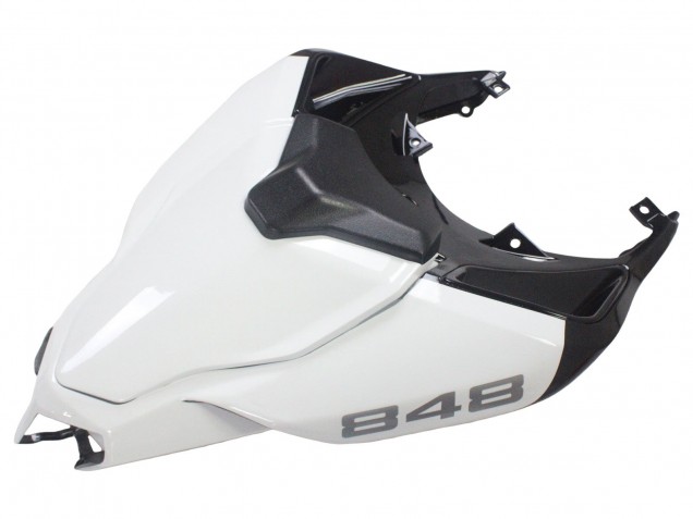 Comprare Carena Moto Ducati 848/1098/1198 2007-2014 - Bianco Nero Lucido Corse