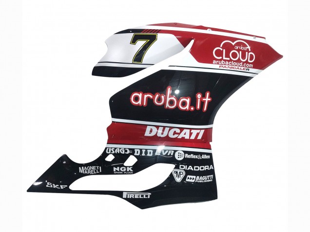 Comprare Carena Moto Ducati Panigale 899/1199 2011-2014 - Bianco Rosso Nero Lucido Aruba.it 7