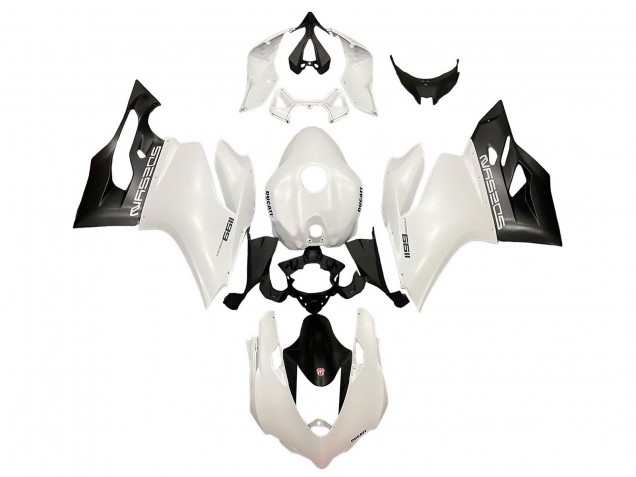 Comprare Carena Moto Ducati Panigale 899/1199 2011-2014 - Bianco Nero
