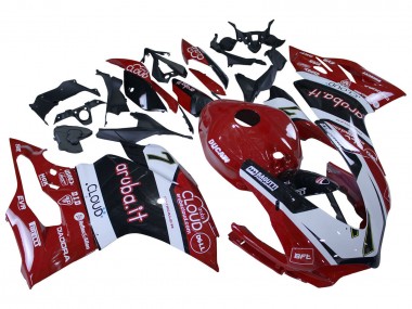 Comprare Carena Moto Ducati 959/1299 2015-2020 - Bianco Rosso Nero Aruba 7