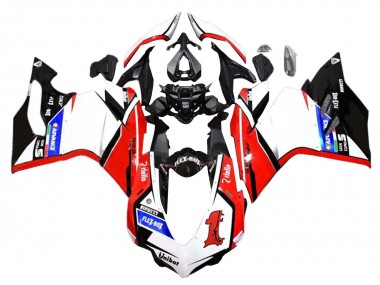 Comprare Carena Moto Ducati 959/1299 2015-2020 - Bianco Rosso Nero Lucido Unibat Flex-Box