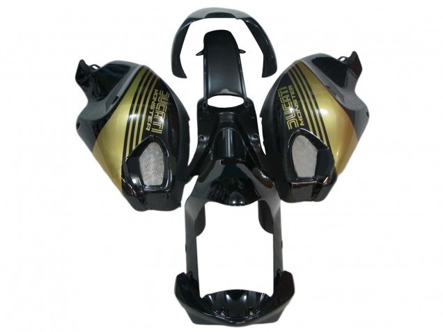 Comprare Carena Moto Ducati Monster 696 796 1100 1100S 2008-2012 - Nero Lucido Oro