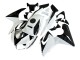 Comprare Carena Moto Honda CBR125R 2002-2006 - Bianco Nero Lucido