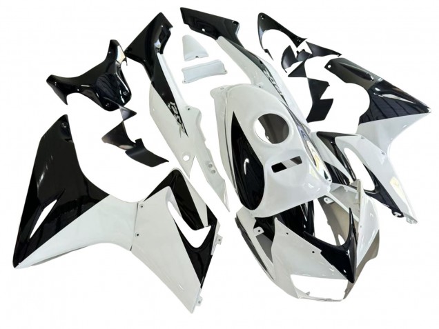 Comprare Carena Moto Honda CBR125R 2002-2006 - Bianco Nero Lucido