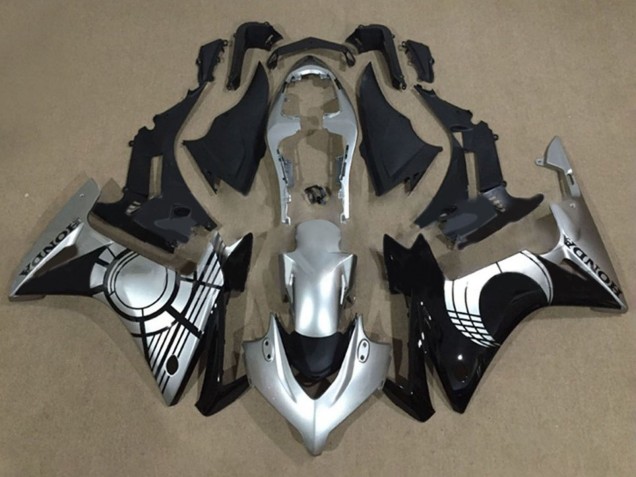 Comprare Carena Moto Honda CBR500R 2013-2015 - Argento Nero Lucido