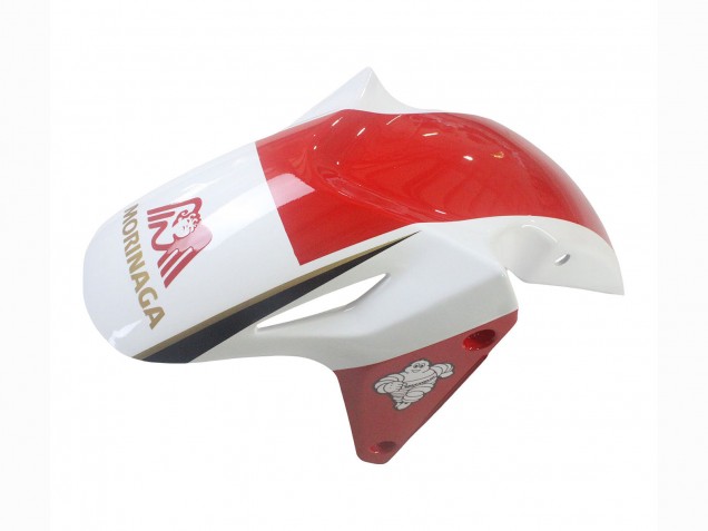 Comprare Carena Moto Honda CBR500R 2013-2015 - Bianco Rosso Verde Nero Lucido Morinage 777