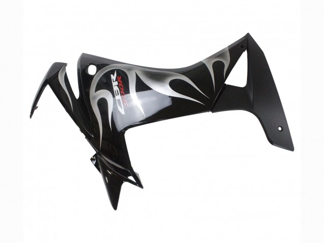 Comprare Carena Moto Honda CBR500R 2013-2015 - Nero Lucido Argento Fiamma