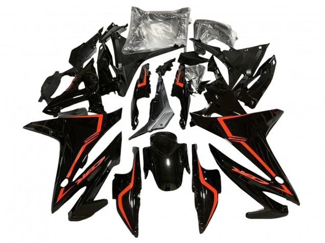 Comprare Carena Moto Honda CBR500R 2016-2018 - Nero Lucido Rosso