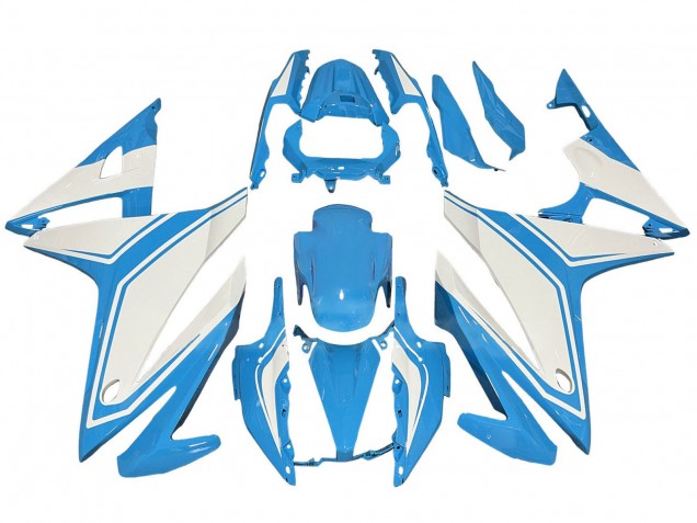 Comprare Carena Moto Honda CBR500R 2016-2018 - Azzurro Chiaro Bianco