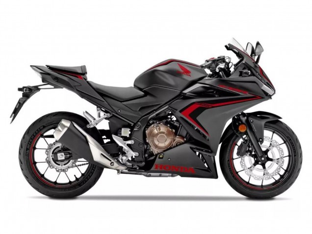 Comprare Carena Moto Honda CBR500R 2022-2023 - Nero Opaco Rosso