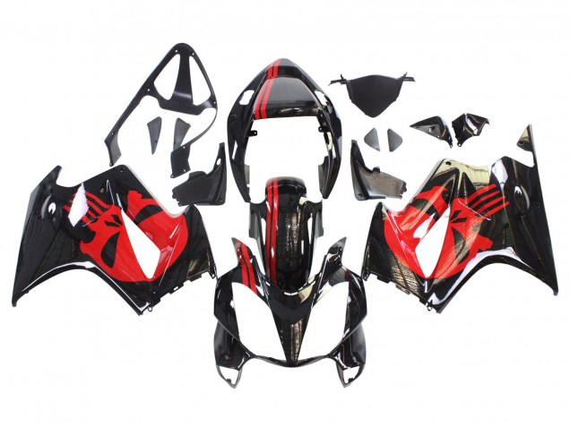 Comprare Carena Moto Honda VFR 800 2002-2013 - Nero Lucido Rosso