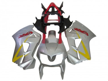 Comprare Carena Moto Honda VFR 800 2002-2013 - Argento Rosso Giallo