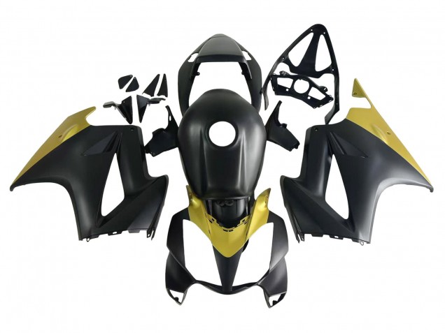 Comprare Carena Moto Honda VFR 800 2002-2013 - Giallo Nero Opaco